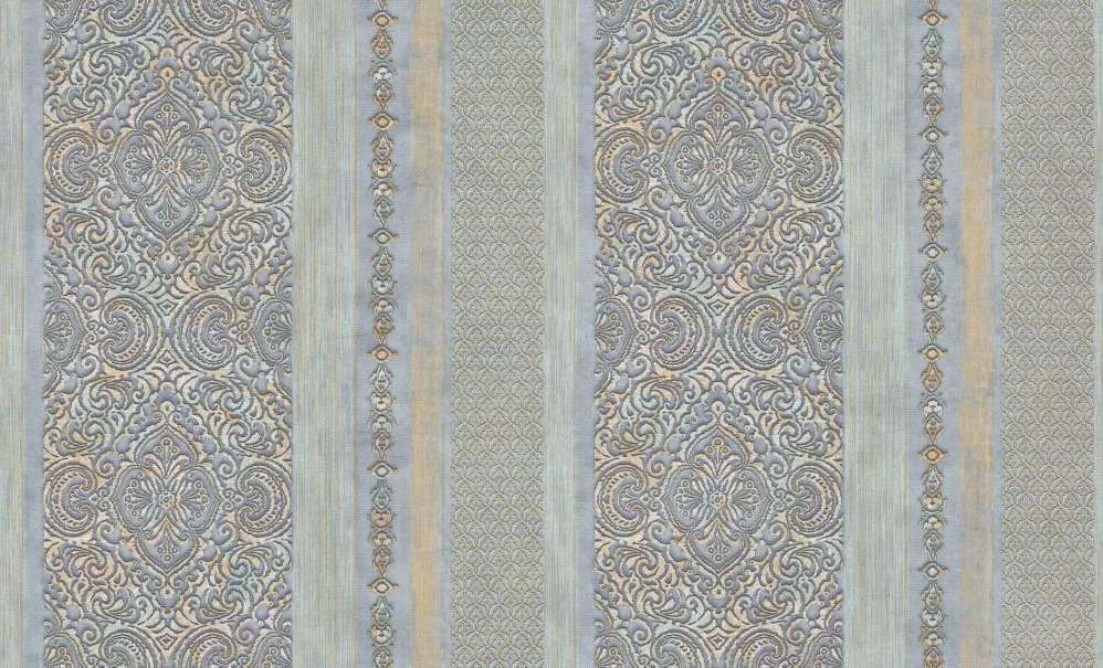 Обои с классическим рисунком и полосами виниловые OVK Design Арабика арт. 10334-04